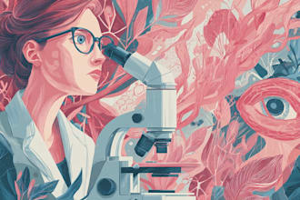 create precise scientific illustrations explanations