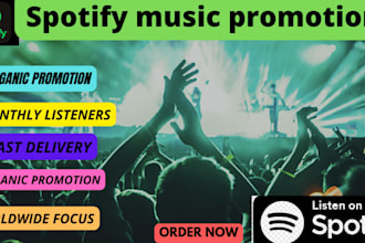 submit and promote spotify song on online radio and college radio for exposure