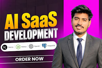 build your ai saas platform with next js, node js and openai