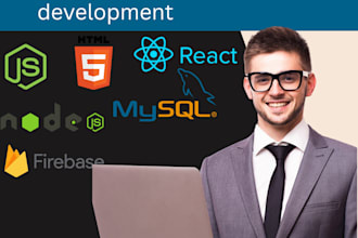 build a responsive full stack web application using reactjs and springboot