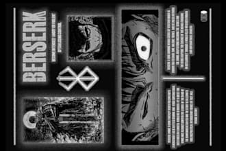 create aesthetic anime style posters for fans and collectors