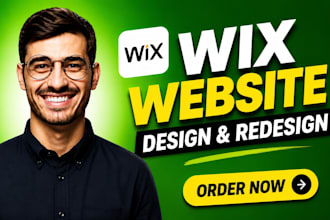 create wix site design, revamp or edit wix studio website redesign wix website