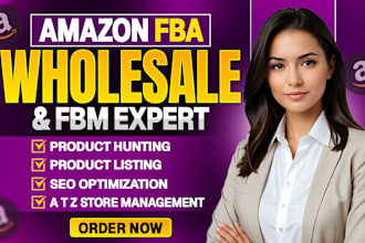 be your amazon fba virtual assistant