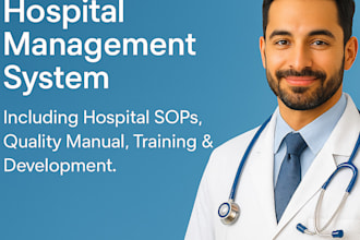 write professional hospital sops, iso documentation, and healthcare policies