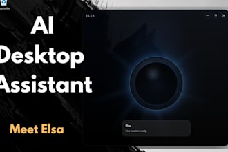 create a custom jarvis style ai desktop assistant