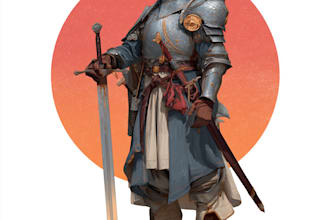 illustrate your dnd character based on your backstory
