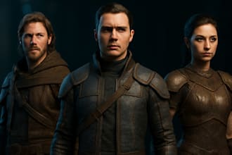 create a custom 3d metahuman character with rigging for unreal engine and unity