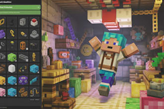 create minecraft bedrock pvp addon, custom bedwars map, valorant,  and parkour