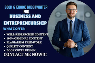 write design online business entrepreneurship finance marketing ebook writing