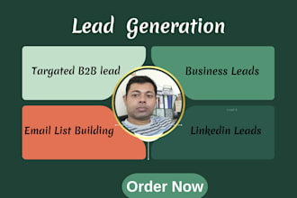 service b2b lead generation for any research