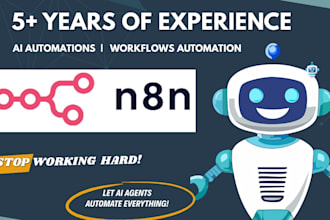 build n8n workflows for ai agents, voice bots and automation