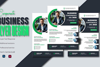 design printable and digital flyers
