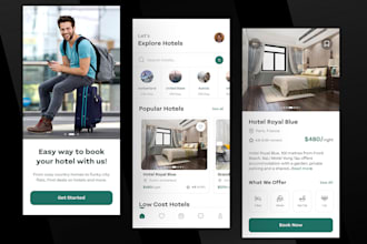 hotel management app, hotel reservation app, hospitality, vacation rental app