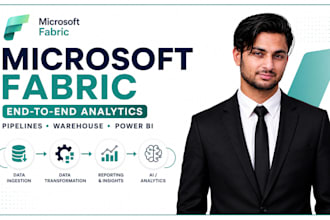 build end to end microsoft fabric data analytics solutions