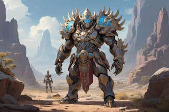 make a concept art that you need