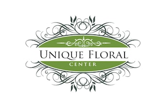 design good looking floral company logo