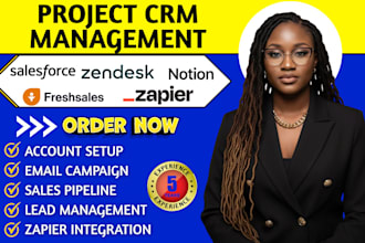 setup salesforce crm zapier integration automation zendesk freshsales notion