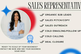 generate leads and close deals as a linkedin sdr, sales closer, b2b leads
