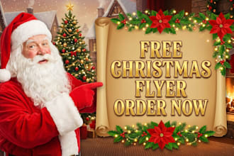 develop christmas card, chrismas eve, black friday, christma flyer, christmas