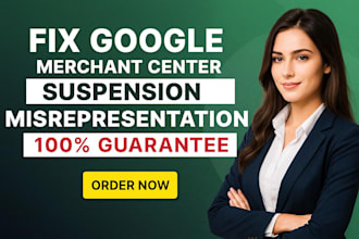 fix google merchant center suspension, fix misrepresentation gmc feed error gtin