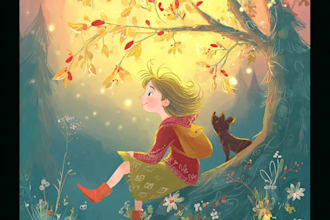 draw, illustrate and design anything including children books and covers