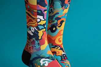 design unique socks design for your brand