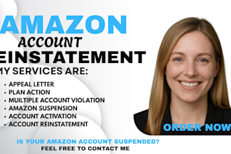 write amazon appeal letter plan of action suspension reinstatement