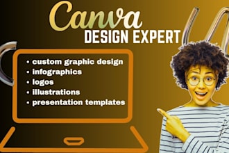 create professional canva designs for posts, flyers, ebooks, and branding