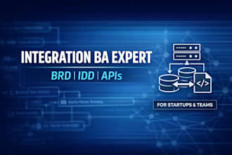 design your system integrations, brd, idd, API doc