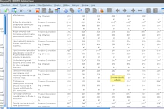 do quantitative data analysis using spss