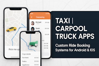 develop a taxi, carpooling, ridesharing, and truck booking app