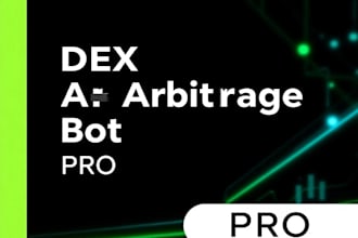 develop dex to dex arbitrage bot on sol, eth, xrp, copy bot