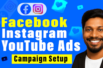 be best facebook, instagram and you tube ads campaigns specialist