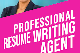write you a professional resume, cover letter and upgrade your linkedin profile