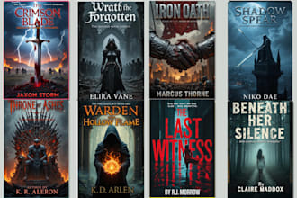 design professional book cover ebook and print that sells