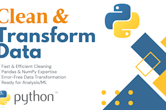 clean and preprocess data using python for analytics