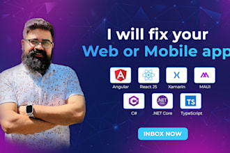 be your developer for dotnet react and mobile apps