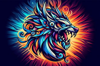 create ragnarok logo with t shirt design for your brand