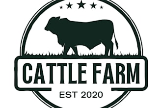 design a vintage farm and ranch logo for your company