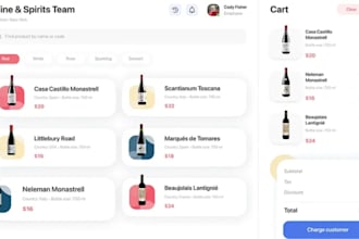 develop an app for shopping wine, liquor, beverage and drink