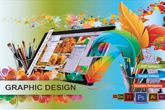 design professional graphics for web or print