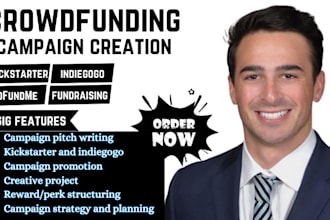 professional promote and manage your charity or nonprofit crowdfunding campaign