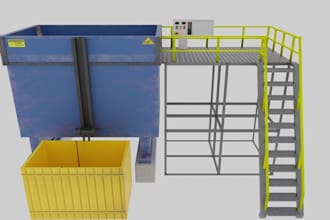 4d construction work animation technical animation industrial animation building