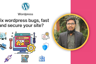 fix wordpress bugs, fast and secure your site