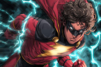 draw comic book illustrations or webtoon pages
