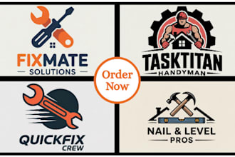 handyman roofing home repair logo handyman flyers leads