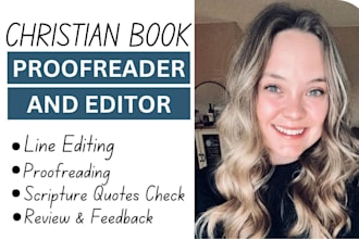 expertly edit your christian book with meticulous, error free proofreading