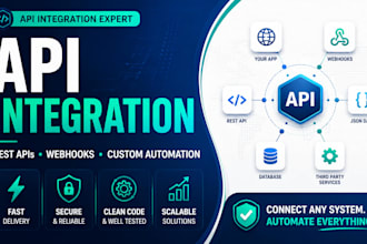 integrate rest apis, webhooks and automate custom workflows