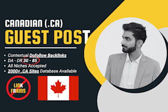 do canada guest post on high authority canadian websites with dofollow backlinks