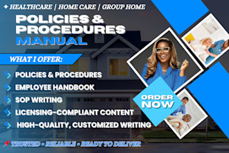 write home care health care group home policies and procedure employee handbook